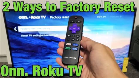 factory reset roku|More.